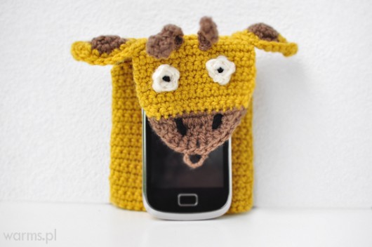 Żyrafa - etui pokrowiec na telefon Warms