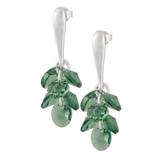 Kolczyki Gronka kryształ swarovski elements Laoni