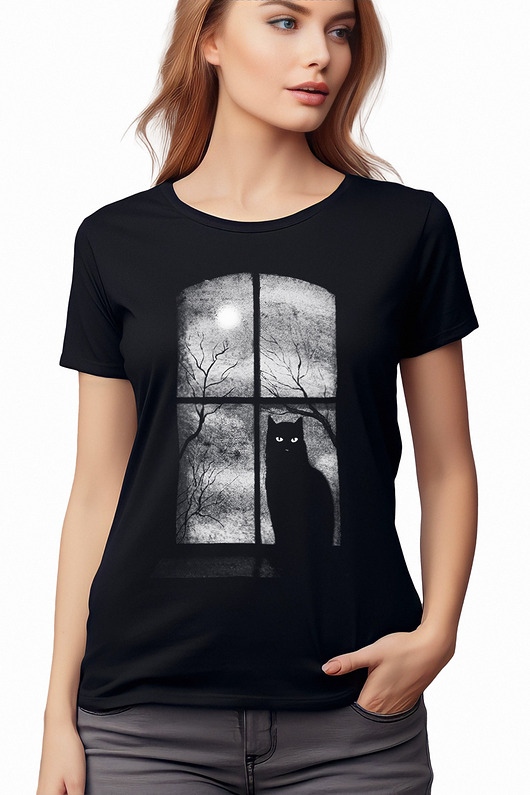 t-shirt damskie T-shirt damski UNDERWORLD Window
