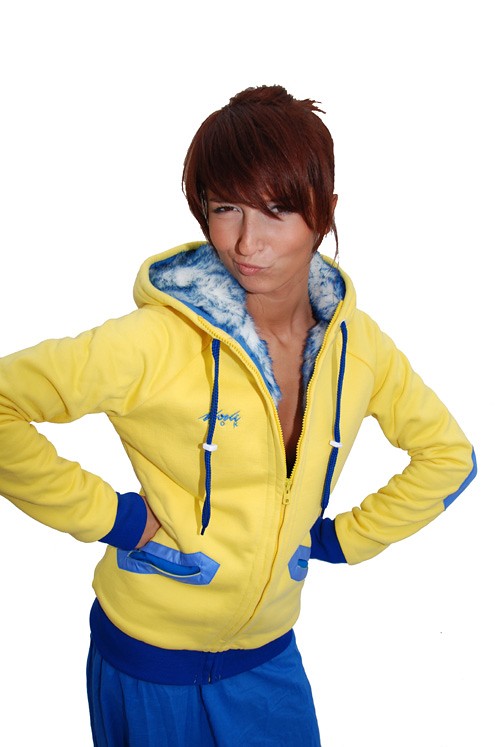 Bluza KOKILOK model Frost Yellow long KOKI lok