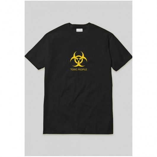 t-shirty męskie Toxic black tee