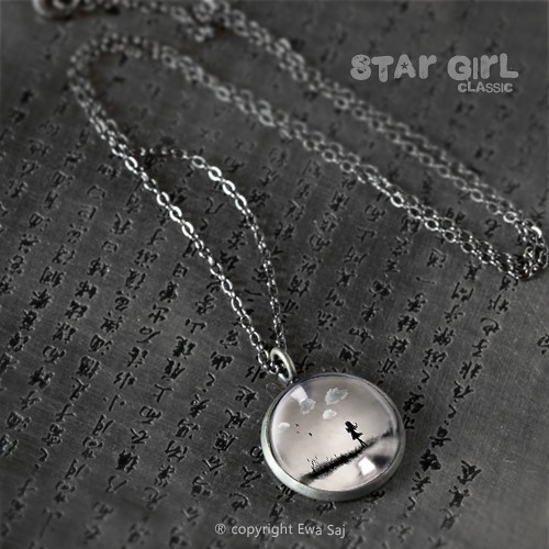 Star Girl Classic Obłoki - naszyjnik simple Ewa Saj Fotografie