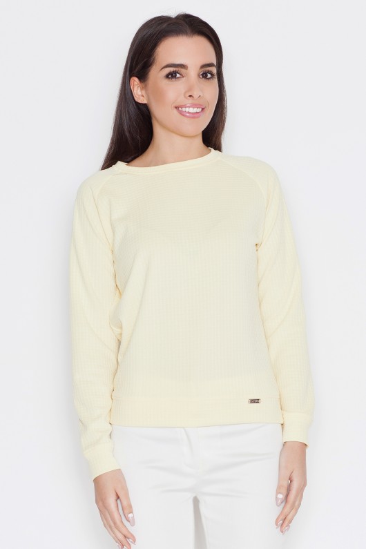 Bluza K272 Żółty Lenitif