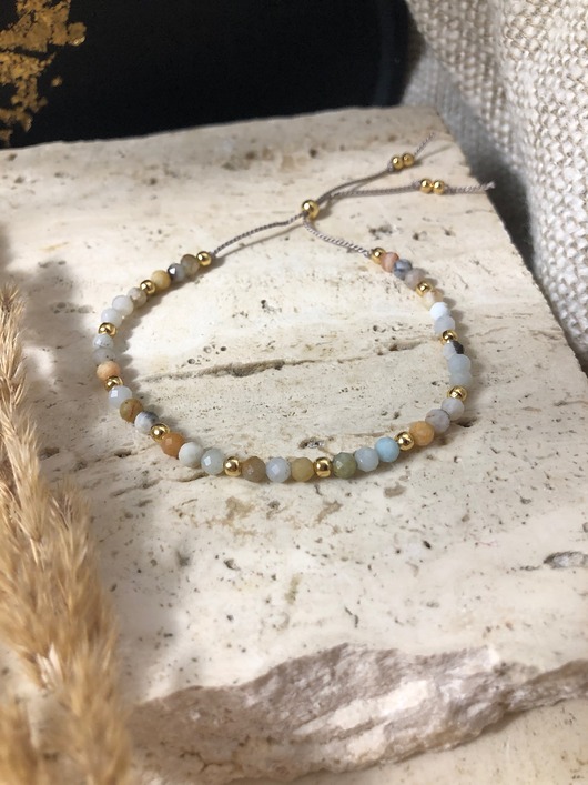 bransoletki z kamieni naturalnych Bransoletka amazonit