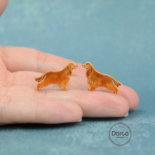 Cocker spaniel- ceramiczne sztyfty Dorca