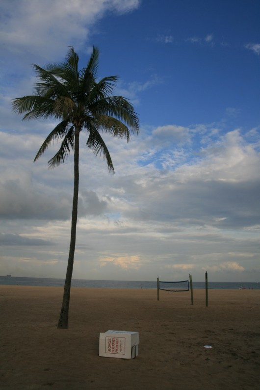 letni wieczór na plaży chaju