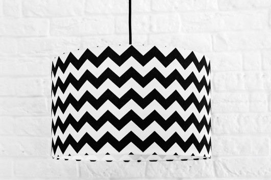 Lampa sufitowa Chevron czarny youngDECO