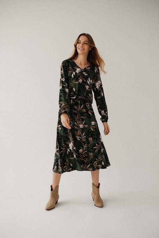 Sukienka Carla Green LoliPopFashion