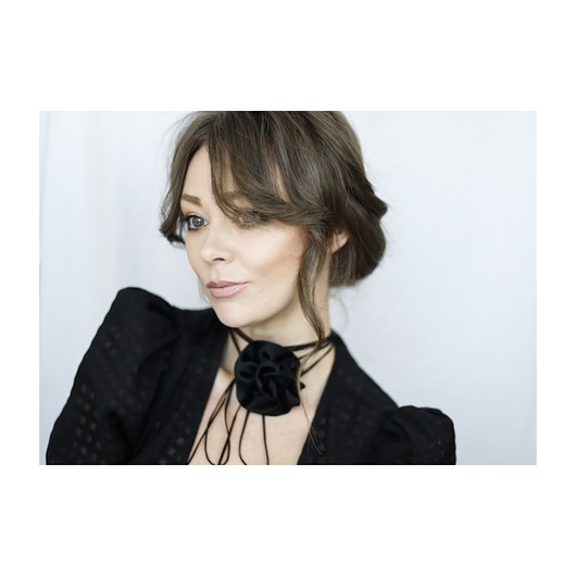 chokery Choker z jedwabiu