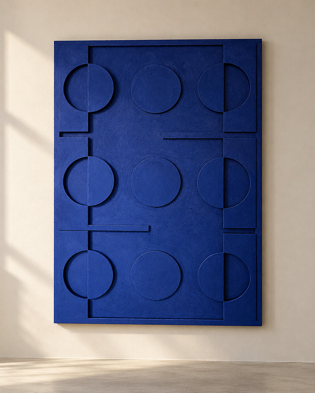 obrazy Minimalistyczny obraz 3D / relief 50x70