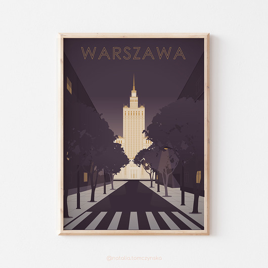 plakaty Plakat Warszawa