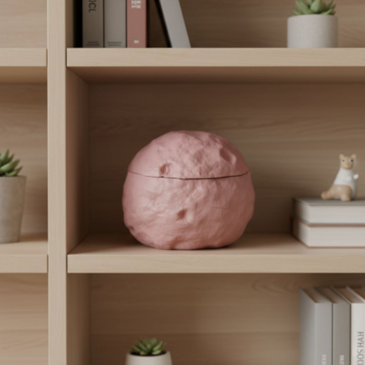 świeczniki i świece Różowy księżyc- świeca sojowa w naczyniu gipsowym inspirowana zapachem YSL