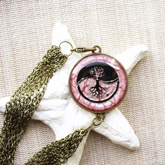 Drzewo Życia Yin Yang - bransoleta Studio Ladybird