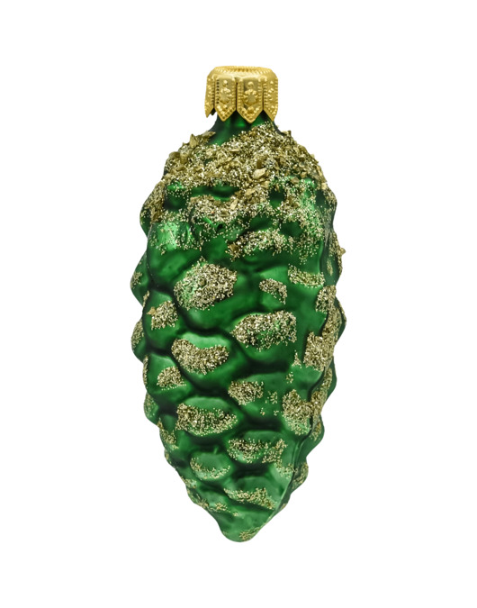 ozdoby choinkowe Bombka choinkowa: Szyszka zielona: mała