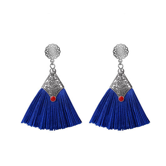 kolczyki chwosty Kolczyki chwosty Atramentowa noc