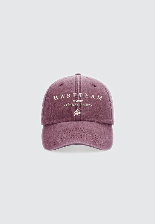 czapki damskie Czapka z daszkiem VINTAGE bordowa