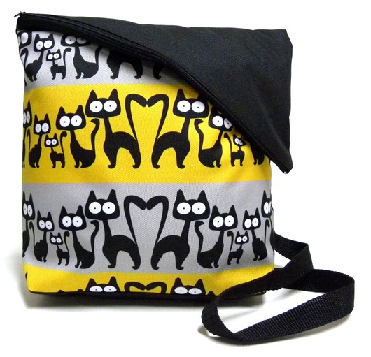 Torba listonoszka z autorskim motywem Gaul Designs