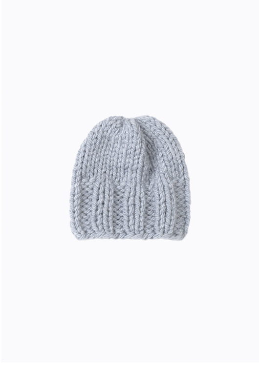Czapka GINA // jasnoszara ekestore