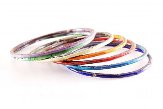 RAINBOW - bransoletki emaliowane Dorota Oyrzanowska