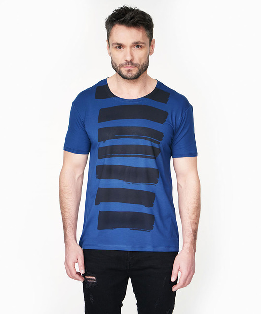 Mursi stripes navy t-shirt SELVA SELVA