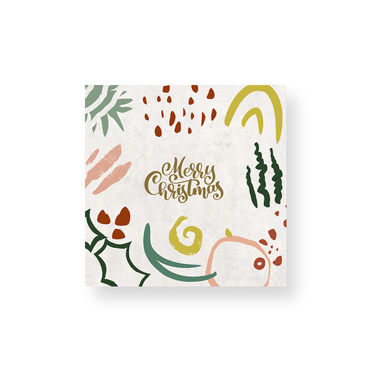 kartka świąteczna Pattern Pralkalka