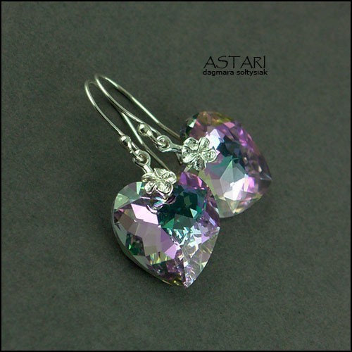 kryształ SWAROVSKI HEART - VITRAIL LIGHT - ZAMÓWIENIE Astari