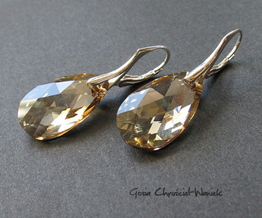 kryształ Swarovski w srebrze Gosia Chruściel-Waniek