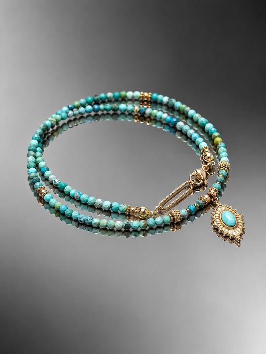 chokery Turkus vol. 52 /choker/ - Szlachetna kolekcja /23.09.26/