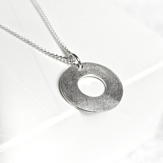 wisiory Wisior srebrny CIRCA kółko