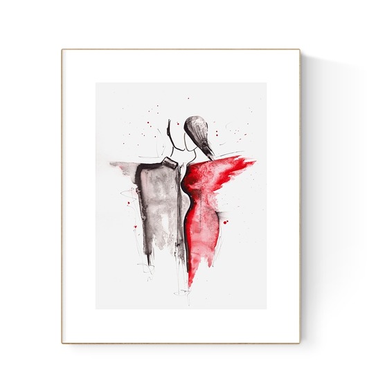 obrazy Obraz 30X40 cm malowany ręcznie