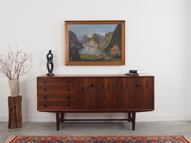 obrazy Obraz Rzeka w górach, skandynawski design, lata 70