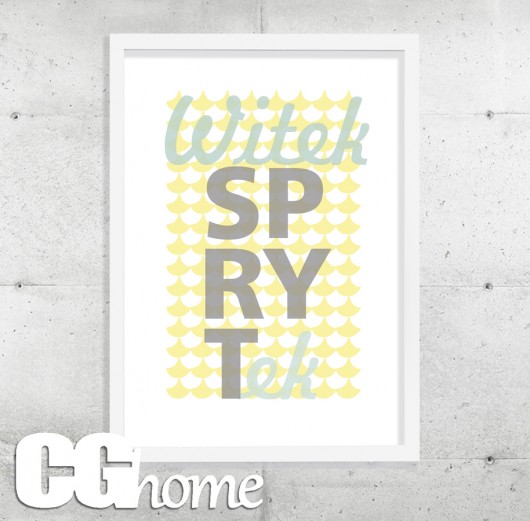 WITEK sprytek 50cm x 70cm GRAFIKA Cghome