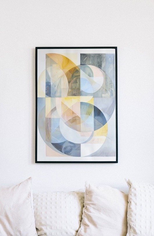 plakaty Plakat - Abstract circles 5