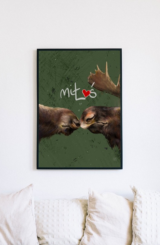 plakaty Plakat - miŁOŚ