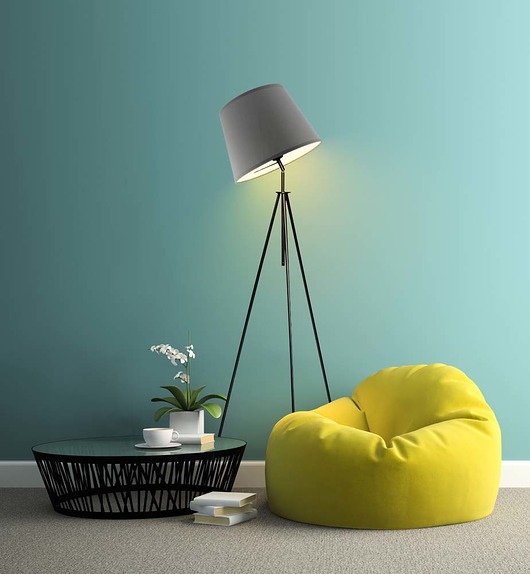 Lampa stojąca do salonu OSLO LYSNE