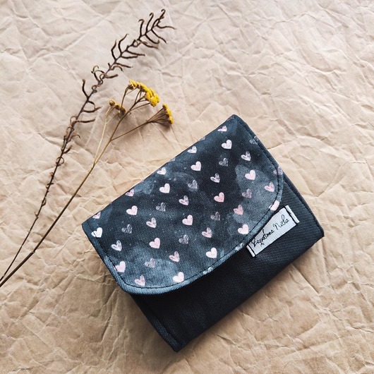 portfele damskie Portfel serduszka