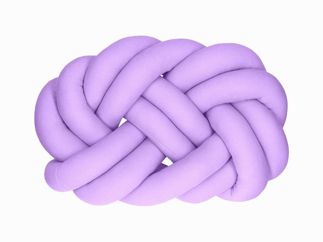 Pleciona PODUSZKA SUPEŁ KNOTPILLOW 40x30 YOULINKA
