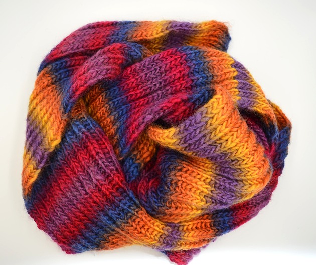 szale damskie Szal multicolor