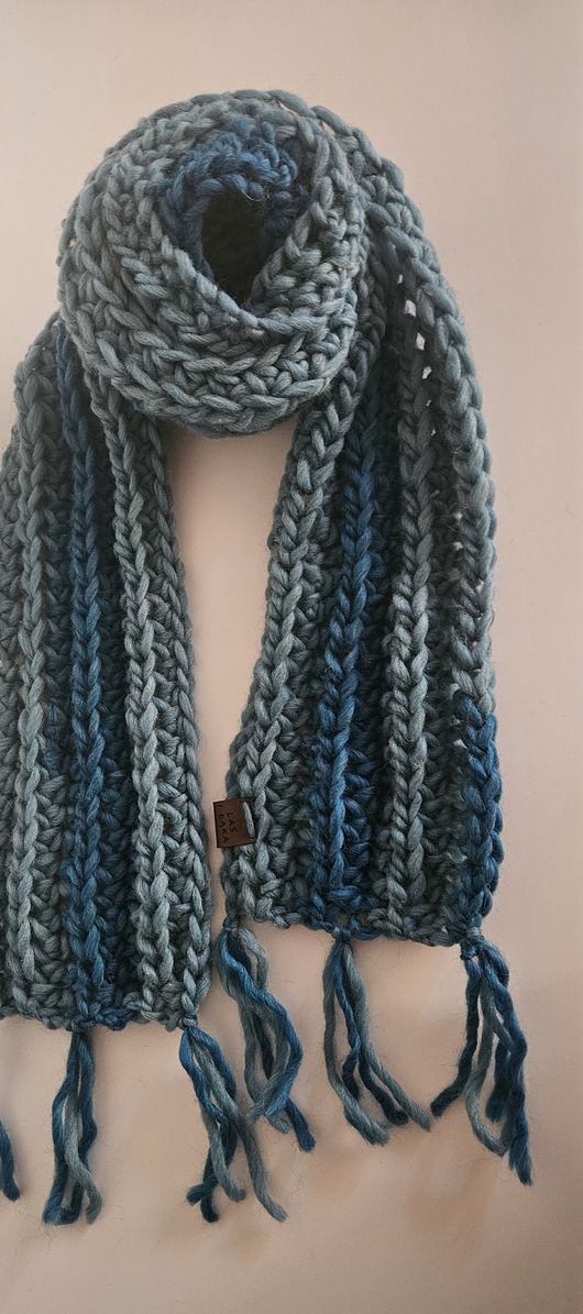 szale damskie Wełniany szal