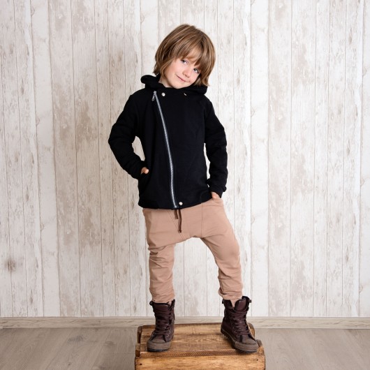DESI HOODIE  Bluza z kapturem UNISEKS czarny MeMola