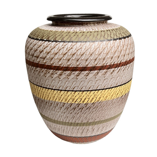 wazony Wazon podłogowy Dumler & Breiden Faux Klinker typ 29/25 Niemcy lata 70.