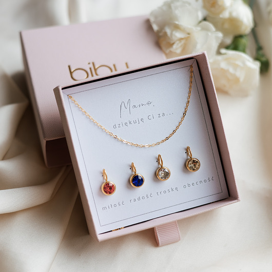 złote naszyjniki Naszyjnik wdzięczności dla mamy, prezent na dzień mamy