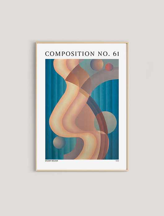 Composition No. 61 - print Paperblue Studio