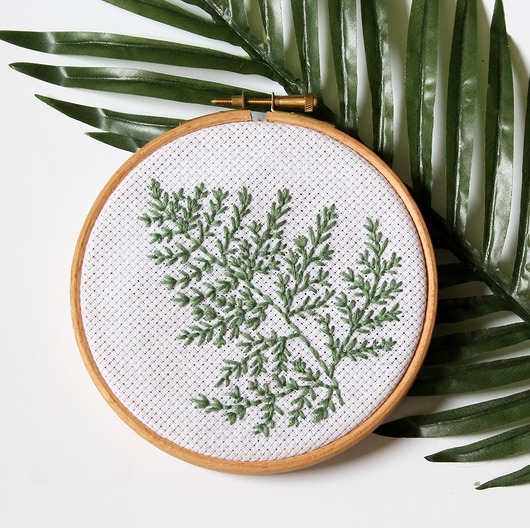 dodatki - różne Liść paproci