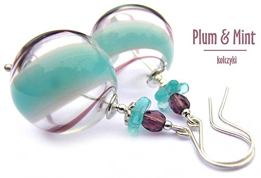 DREAMS & BUBBLES - Plum and Mint Marisella