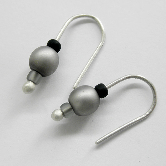 kolczyki z kamieniami Kolczyki OKRĄG