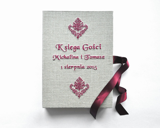 księgi gości i albumy ślubne Księga gości - różne kolory A4