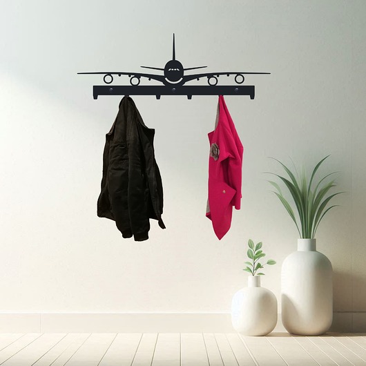 Airbus A380 Wieszak na ubrania,samolot ArtSteel