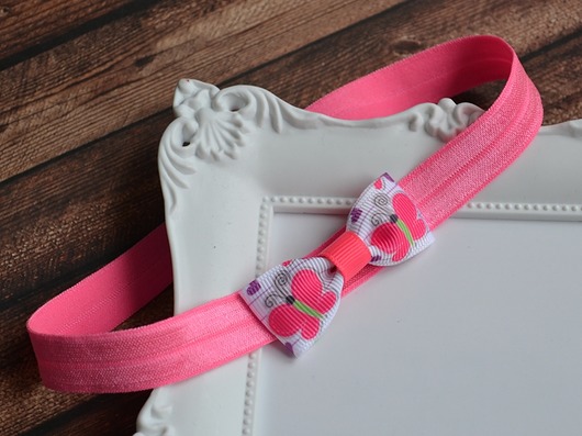 OPASKA dla dziewczynki kokardka w motylki FairyBows