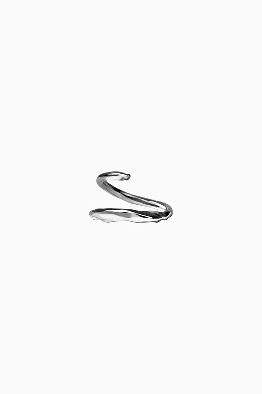 pierścionki srebrne Pierścionek Raw Slim Silver